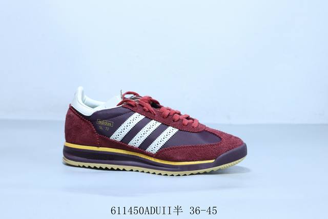 Adidas Adidas Originals Sl 72 versatile trend comfortable non-slip wear-resistan