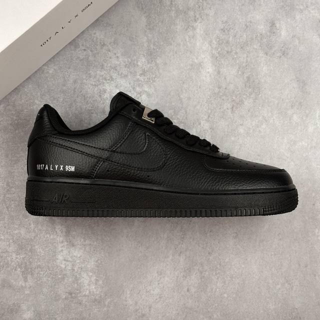 Local core private Nike Air Force 1 Low 9S co-branded black Air Force One low-to