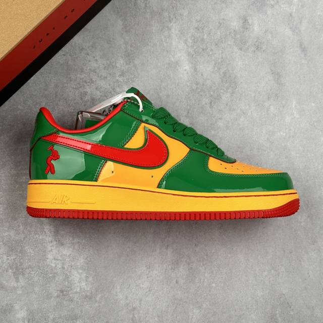 Local core private Lil Yachty X Nk Air Force 1 Low Air Force One joint green, go