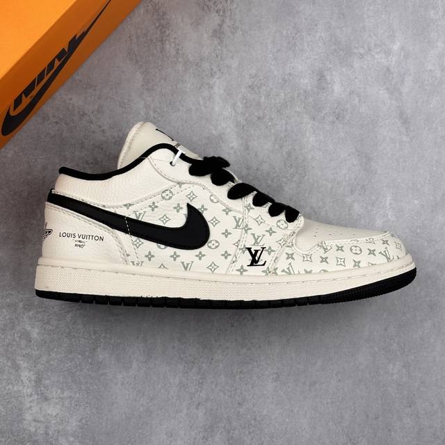 Special price local core private Air Jordan 1 Low Lv joint-printed Cavaliers hig