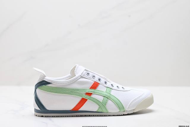 Corporate-level Onitsuka Tiger Mexico 66 Slip-On Ghost Tiger Handmade Shoes Seri