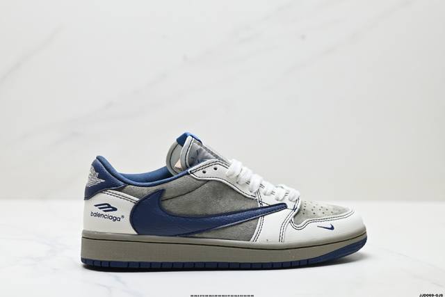 Authentic Nike Air Jordan 1 X Travis Scott Aj1 inverted hook Joe 1 inverted hook