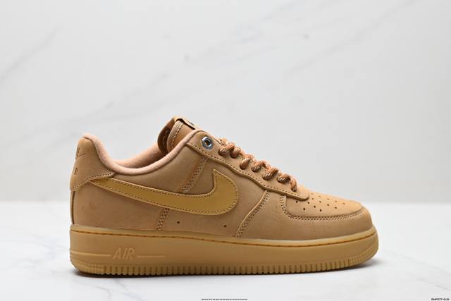 Special price Corporate Nike Air Force1 Low Af1 Classic wheat-colored Air Force