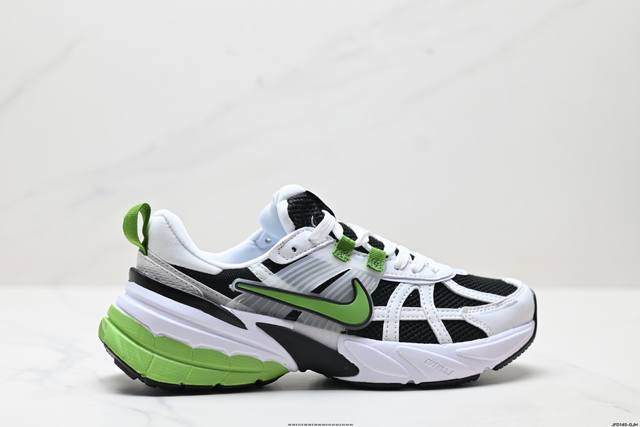 Corporate-level Nike V2K Run running shoes, retro style, mesh breathable sports