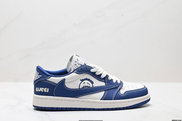 Corporate Nike Air Jordan 1 X Travis Scott Aj1 Inverted Hook Joe One Inverted Ho