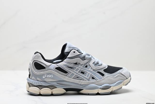 Corporate-level Asics Gel-Nyc Asics breathable mesh upper with some synthetic le
