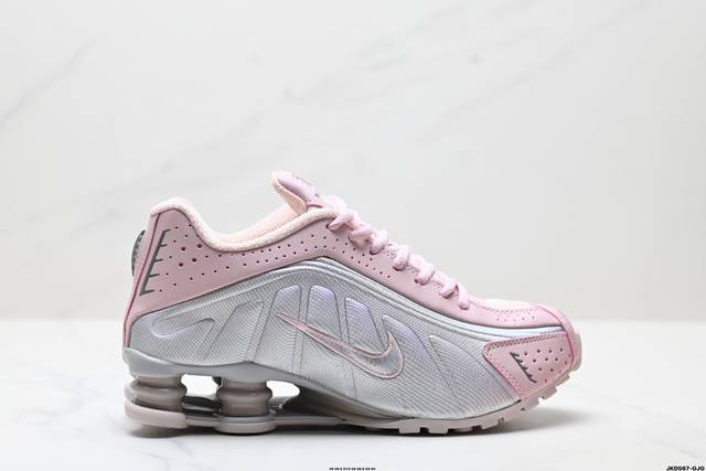 Corporate-level Nike Shox R4 series Nike low-top sports casual air cushion sport