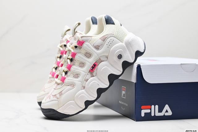 Corporate-level Fila Croissant We fleece fabric synthetic leather non-slip and w