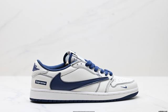 Authentic Nike Air Jordan 1 X Travis Scott Aj1 inverted hook Joe 1 inverted hook