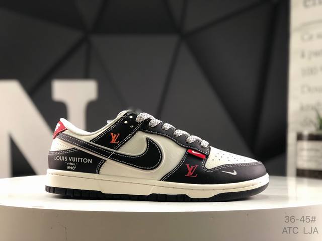 Corporate-level Nike Dunk Low low-top casual sneakers with half-size custom shoe