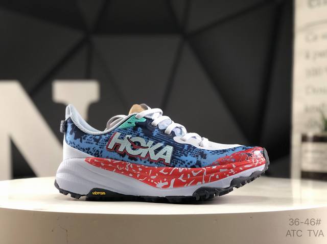Hoka One One M Speedgoat 6 low-top professional cross-country running shoes. Com