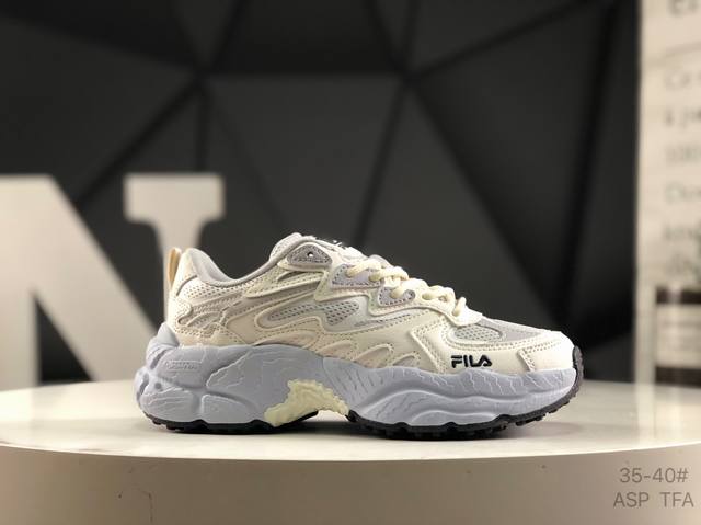 Fila Fern Women's Shoes Sports Shoes 2025 New Outdoor Daddy Shoes Reflective Cas