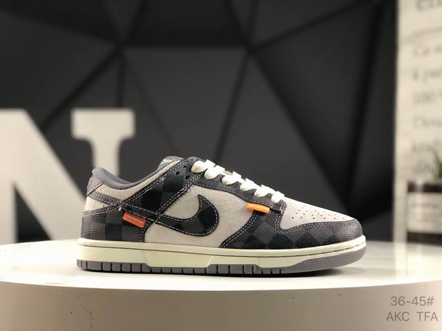 Nike Sb Dunk Low high-end customized low-top casual sneakers with customized sho