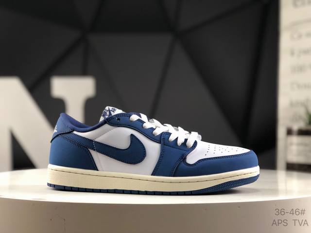 Nike Air Jordan 1 Low Aj1 Qiao 1 low-top trendy slow sports casual shoes. Aj1 lo