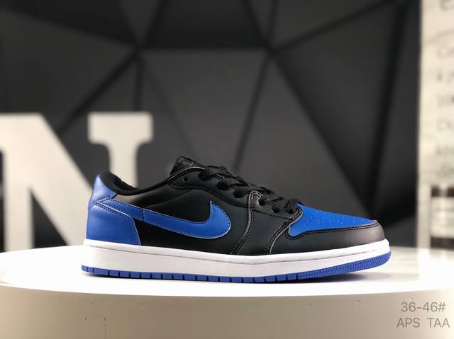 Nike Air Jordan 1 Low Aj1 Joe 1 low-top casual sneakers synchronized with the of