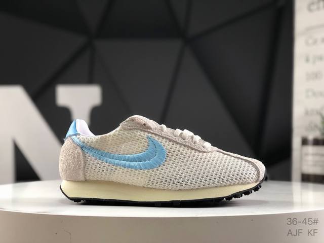 Nike Roshe Run Ld- 0 X Stussy Waffle Generation Series Waffle Retro Casual Sport