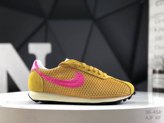 Nike Roshe Run Ld- 0 X Stussy Waffle Generation Series Waffle Retro Casual Sport