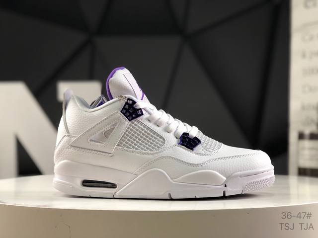 Authentic label with half size Air Jordan Aj4 Retro Factory produced Original ca