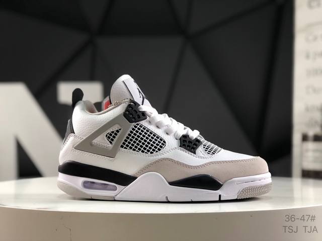 Authentic label with half size Air Jordan Aj4 Retro Factory produced Original ca