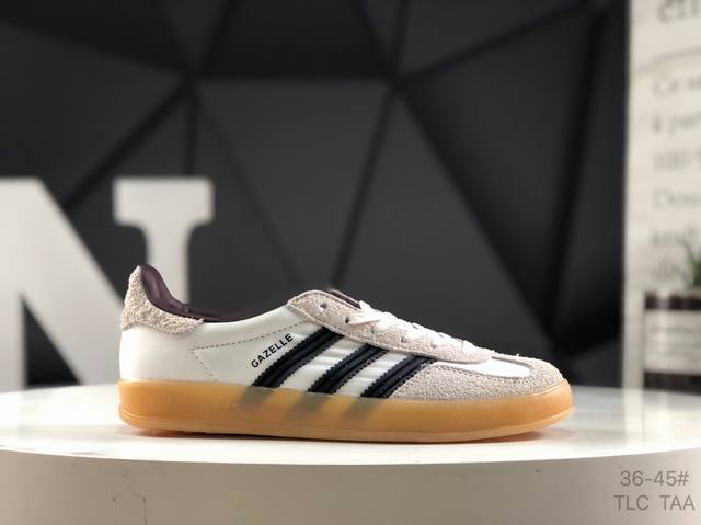 Adidas Ad Gazelle Indoor W Original factory customized long-haired suede combina