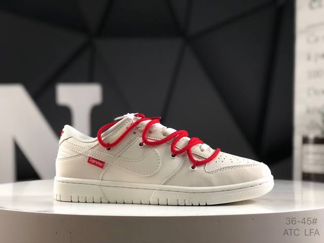 Corporate-level half-size Nike Sb Dunk Low" lace-up joint anniversary high-end c