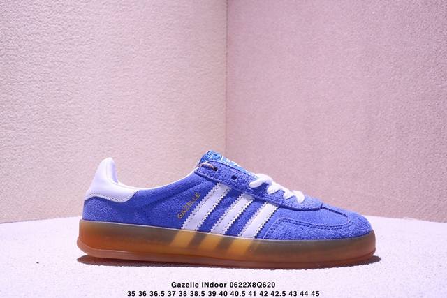 Adidas Originals Gazelle Indoor Clover casual non-slip wear-resistant low-top sn