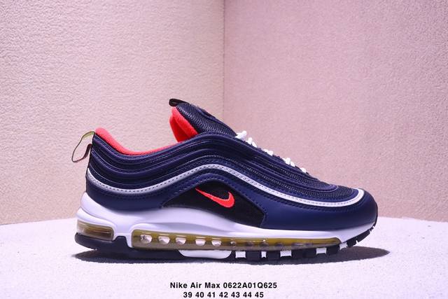 genuine Nike Air Max 97 Se bullet head Nike full palm air cushioning sports shoe