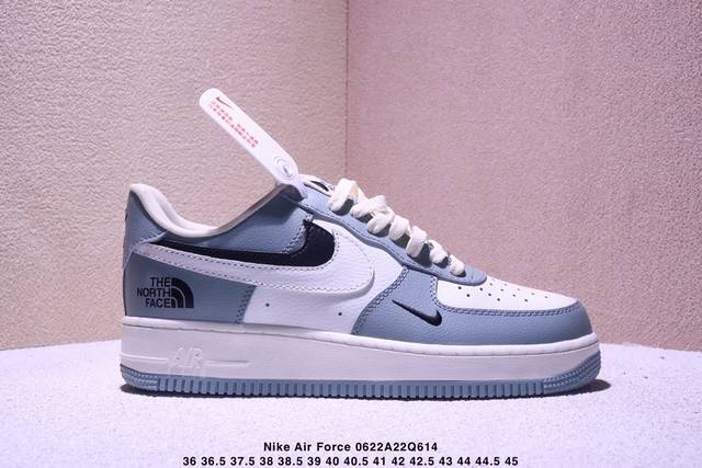 Overseas hit limited sale! High-end custom Nike Air Force 1 '07 Low The North Fa