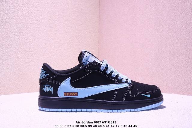 Corporate-level Aj1 Travis Scott X Air Jordan 1 "Reverse Mocha" Aj1 Joe 1 Ts Lig