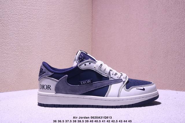 Authentic Aj1 Travis Scott x Air Jordan 1 "Reverse Mocha" Aj1 Joe 1 Ts joint rev