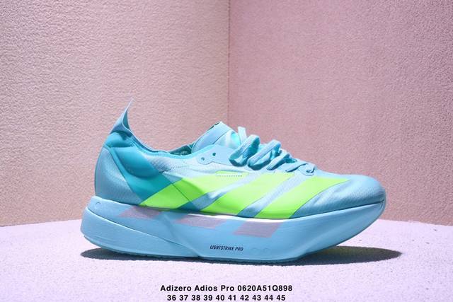 Corporate-level Adidas Adizero Adios Pro 4M Marathon Flywire Jacquard Lightweigh