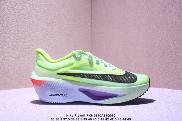 Corporate-level Nk Zoomx Invincible Run Flyknit Fk6 Zoom Fly 6 lightweight flyin