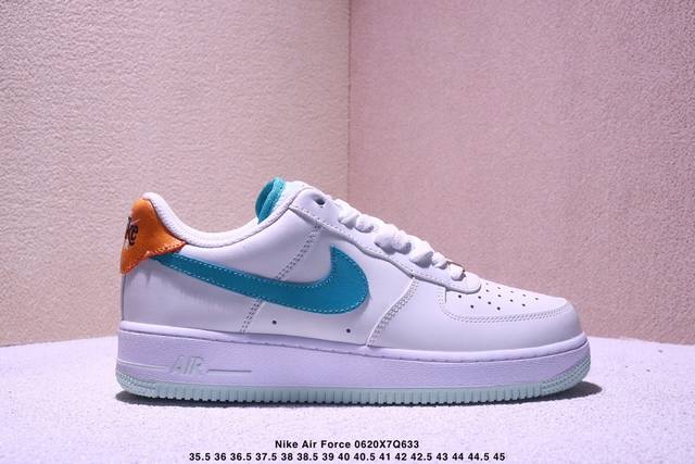 Nike Air Force 1 Air Force One casual sneakers Dragon Year first layer fabric fu