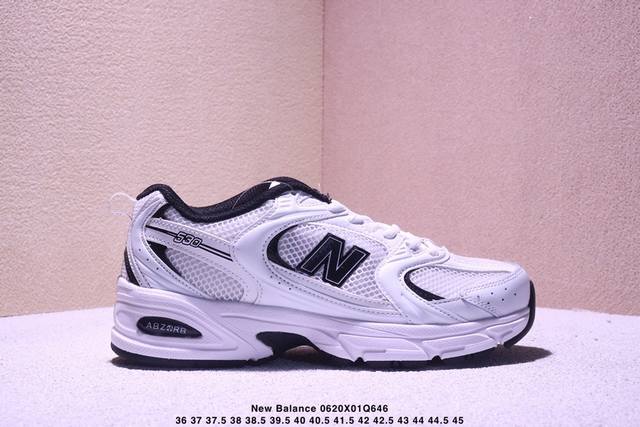 New Balance Nb530 New Balance retro breathable running shoes abandon the popular