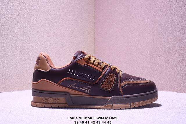 genuine label Louis Vuitton Trainer Sneaker Low new Lv Louis Vuitton casual spor