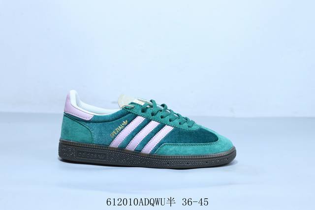 Adidas Spezial retro casual sneakers are made of pig skin and cow tendon wear-re