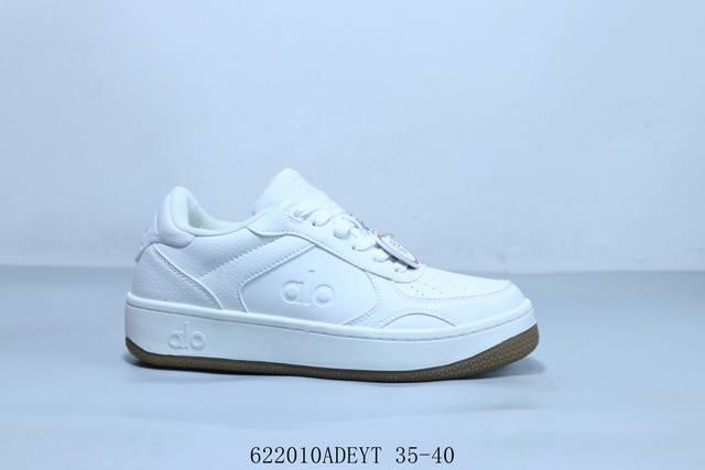 Alo Recovery Mode Jingbaidian with thick bottom and small bottom white casual sn