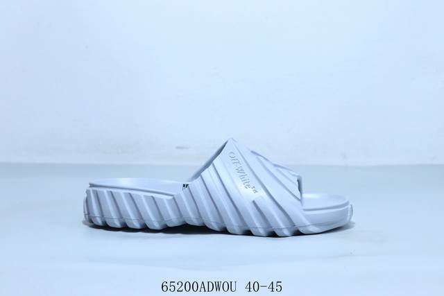 Off-White comfortable foot wear-resistant non-slip casual beach sports slippers