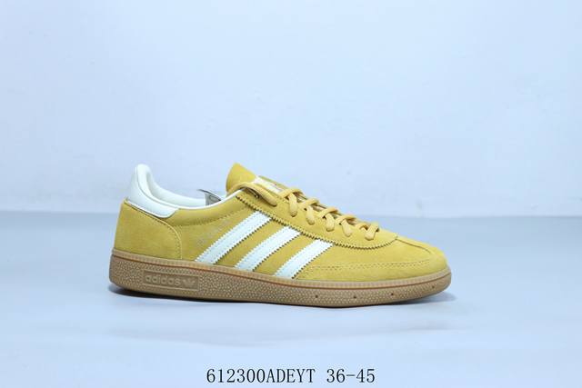 Adidas Spezial retro casual sneakers are made of pig skin and cow tendon wear-re