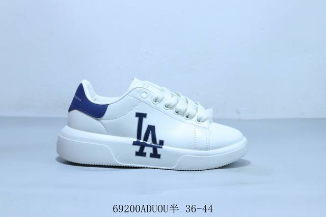 Mlb Big Ball Chunky Canvas Hi Retro Thick Bottom Daddy Style High Top All-match