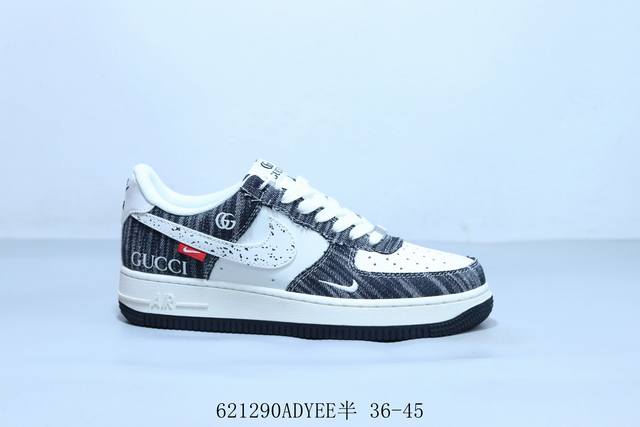 Nike Air Force 1 Af1 Nike low-top Air Force One casual sneakers Item No. Hs8068-