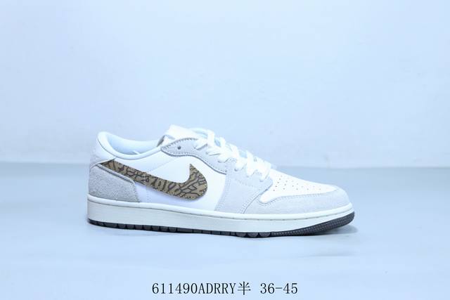 Jordan Air Jordan 1 Low Aj1 Joe 1 Low-top Retro Culture Leisure Sports Basketbal