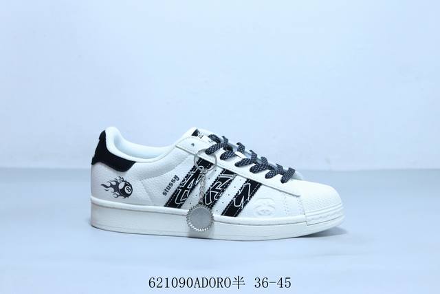 Adidas Adidas Superstar Clover Classic Shell Head Series New Casual Shoes Trendy