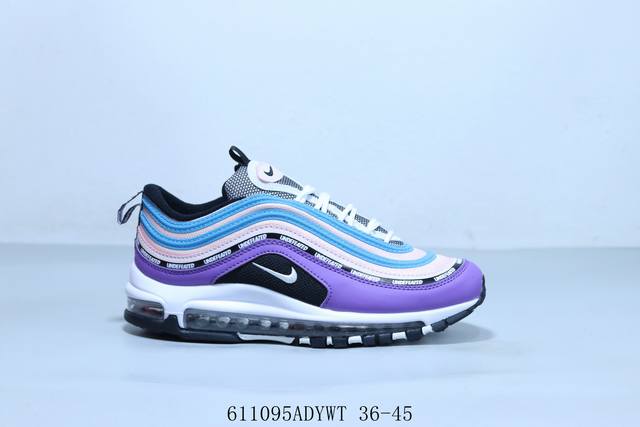 Nike Air Max 97 Og Qs Bullet Series New Color Retro Full Palm Air Cushion Sports