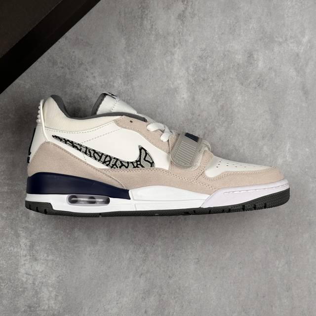 Local core private Air Jordan Legacy 312 Low Low-top white gray blue Aj312 Jorda