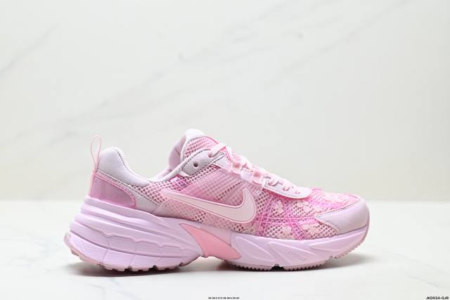 Corporate Nike V2K Run running shoes Retro style mesh breathable sports shoes gr