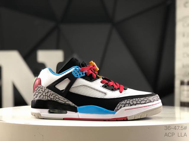 Nike Jordan Spizike Low Classic Cracked Retro Sports Basketball Shoes! The new l