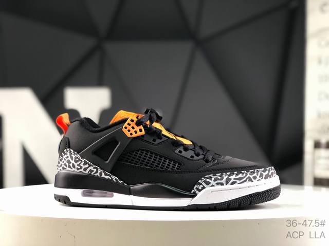 Nike Jordan Spizike Low Classic Cracked Retro Sports Basketball Shoes! The new l