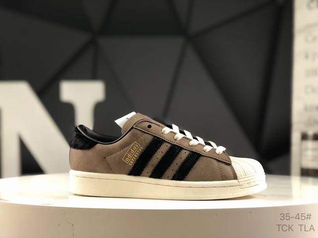 genuine label with half-size shell toe Adidas Ad Originals Superstar clover shel