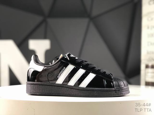 genuine label with half-size shell toe Adidas Ad Originals Superstar clover shel